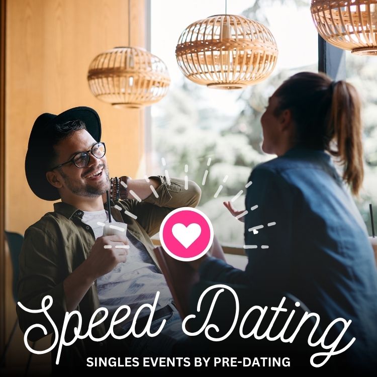 Louisville attendees of Speed Dating in Kentucky enjoying the event!